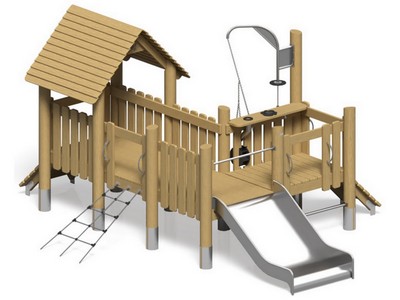 Игровой комплекс Домик-крошка 3