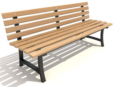 Скамья парковая 4