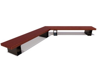 Парковая скамейка Луч БС-2