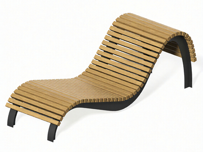 Шезлонг Бушующая волна