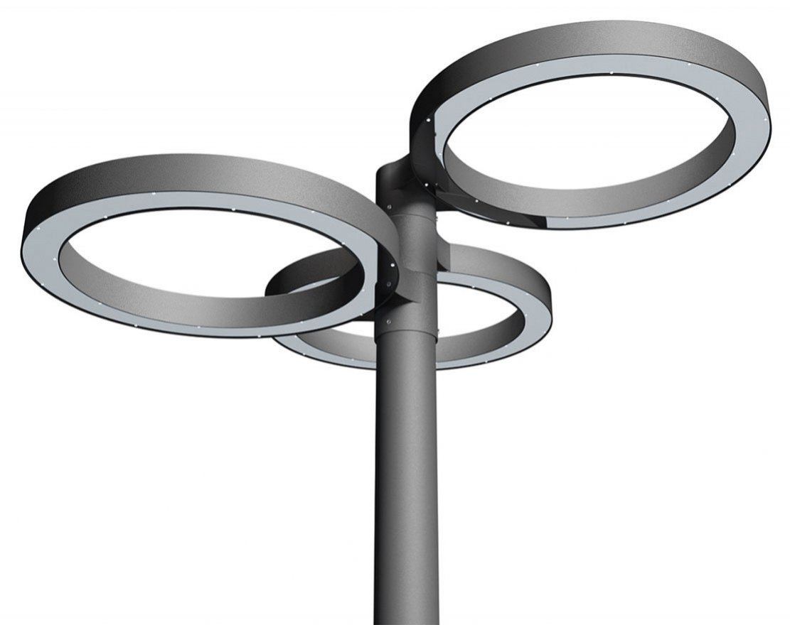 Фонарь уличный Спрингфилд 4-1 (комплект) - вид 3