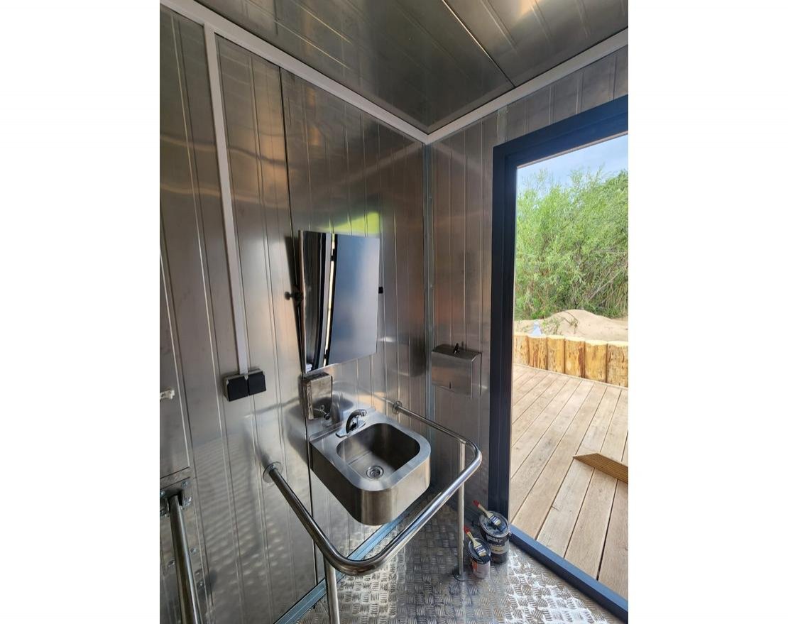 Компактный туалет с отделением для МГН 1248 - вид 4