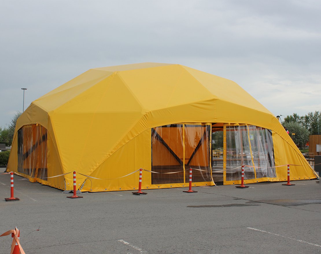 Квадрокупол 6х6 м - вид 2