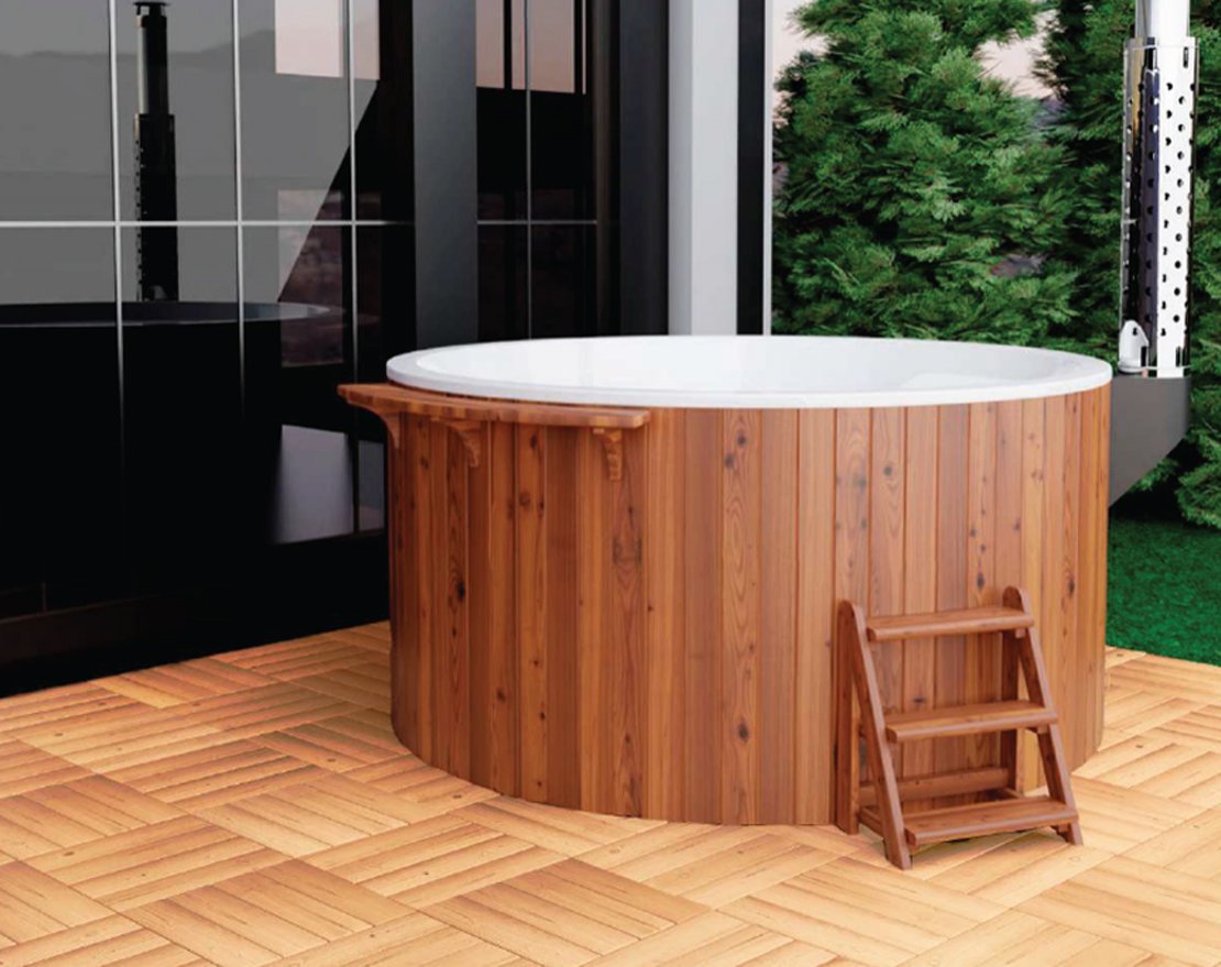 Садовый паркет из термодерева без покрытия маслом (термососна) - вид 3